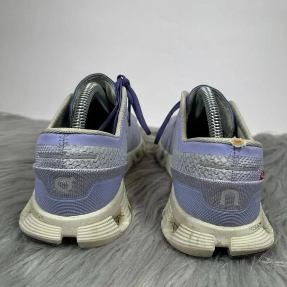 On Running Cloud X Size 10 Purple Lavender Athletic Sneakers - Picture 8 of 9